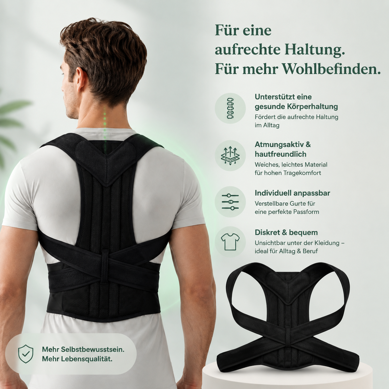 Healtly™ Rückenkorrektur & Haltungsgürtel